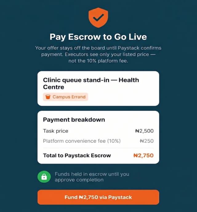 DexTask escrow